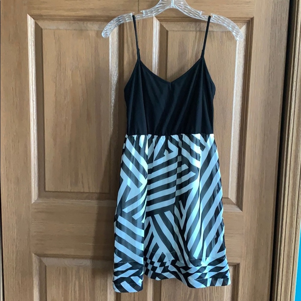 Black and White Dress